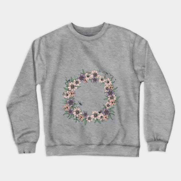 Round Passions Crewneck Sweatshirt by Ajidecolor